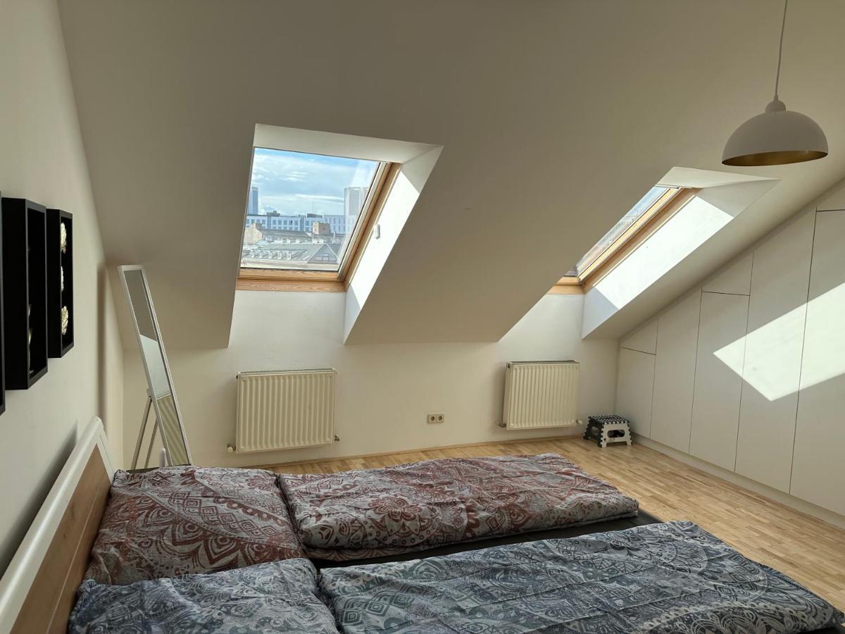 Klimatisiertes Dachgeschoss City Apartment In Zentrum Wiens Екстер'єр фото