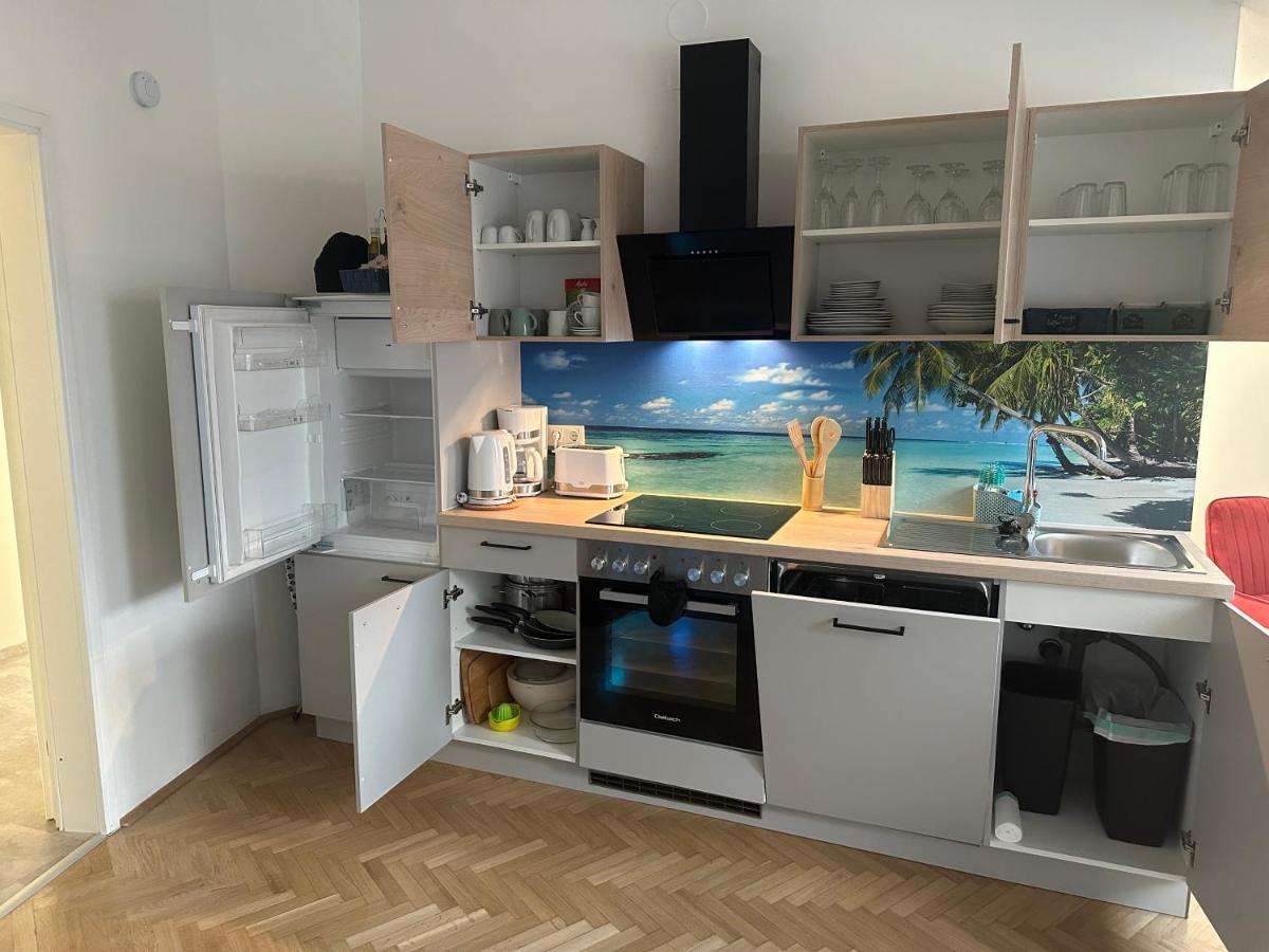 Klimatisiertes Dachgeschoss City Apartment In Zentrum Wiens Екстер'єр фото