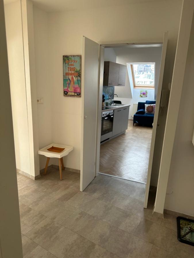 Klimatisiertes Dachgeschoss City Apartment In Zentrum Wiens Екстер'єр фото